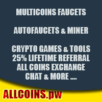 ALLCOINS - Multicoin & Auto Faucet. Mining Site
