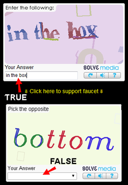 Which is the real Solvemedia CAPTCHA?