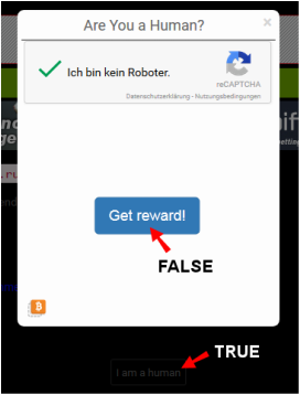 Which is the real Claim button?