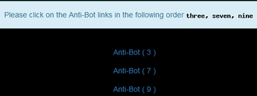 anti bot links