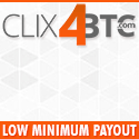 CLIX4BTC - Bitcoin PTC Scam