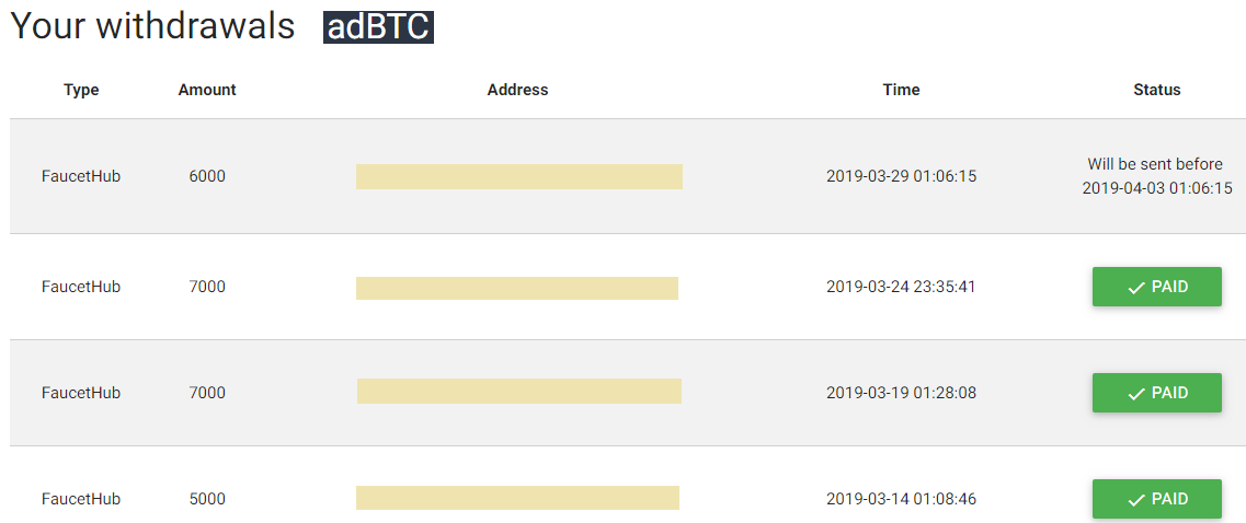 adBTC.top - Bitcoin Payments March 2019
